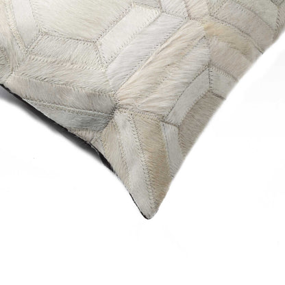 Black & White Cowhide Pillow