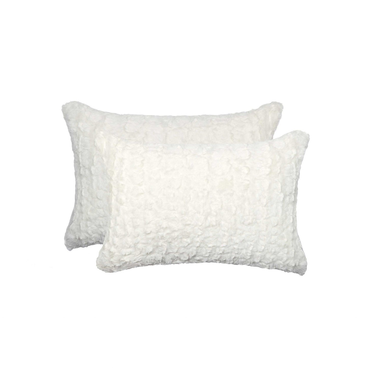 Ivory Faux Fur Pillow