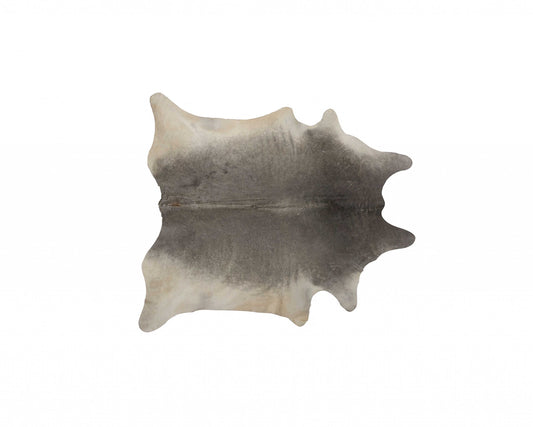 5 x 7 Gray Cowhide Rug