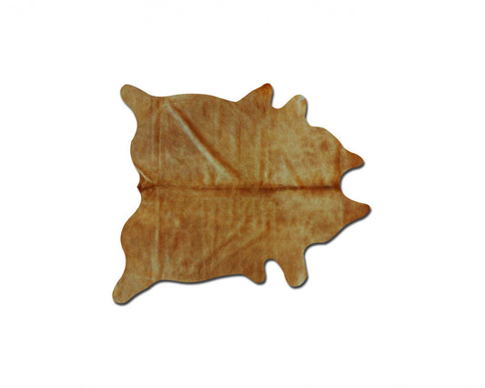 5 x 7 Tan Cowhide Rug