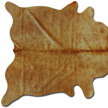 5 x 7 Tan Cowhide Rug