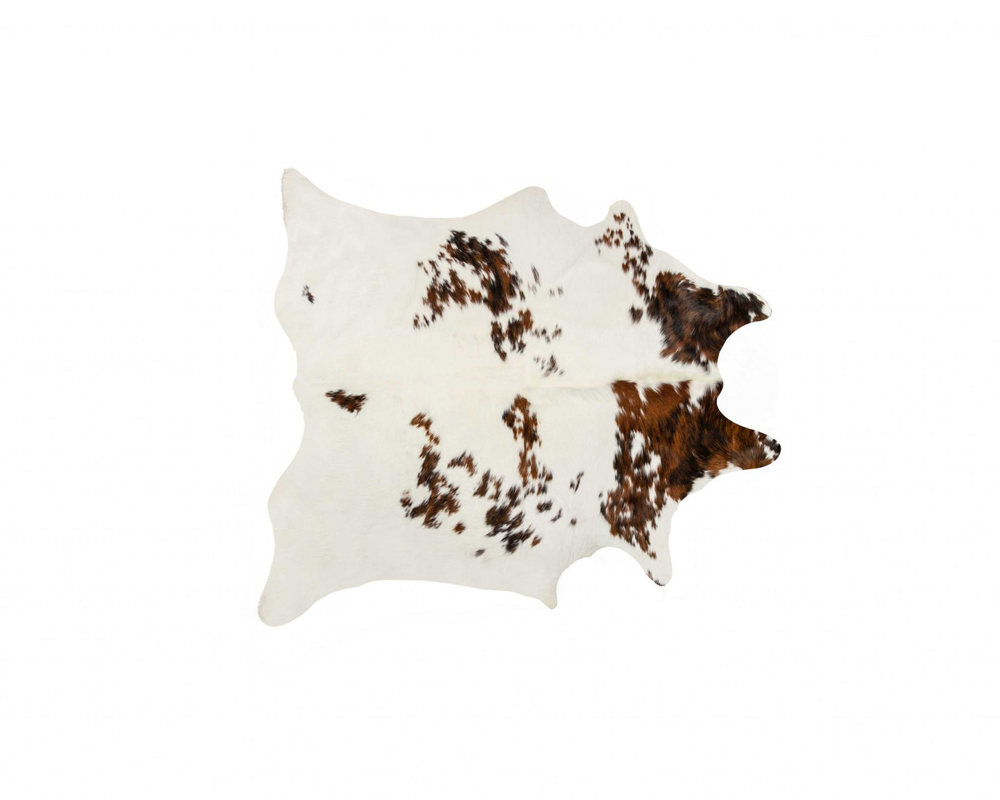 5 x 7 Tricolor Cowhide Rug