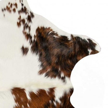 5 x 7 Tricolor Cowhide Rug