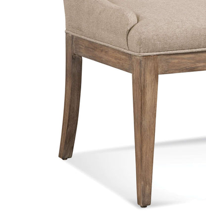 Buxton 36" Parsons Upholstered Dining Chair oatmeal fabric (Set of 2) - Additional