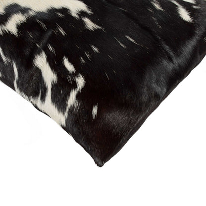 Black & White Cowhide Pillow