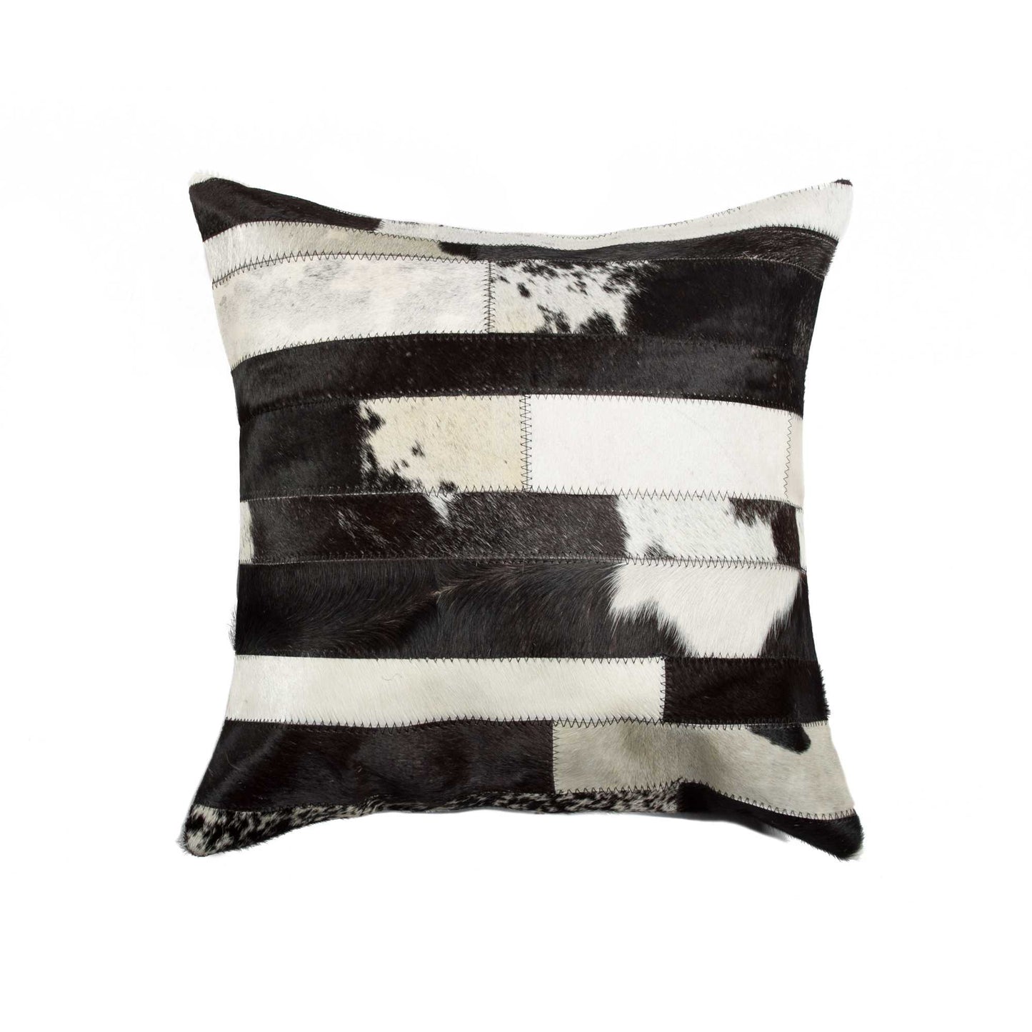 Madrid White Torino Kobe Cowhide Pillow