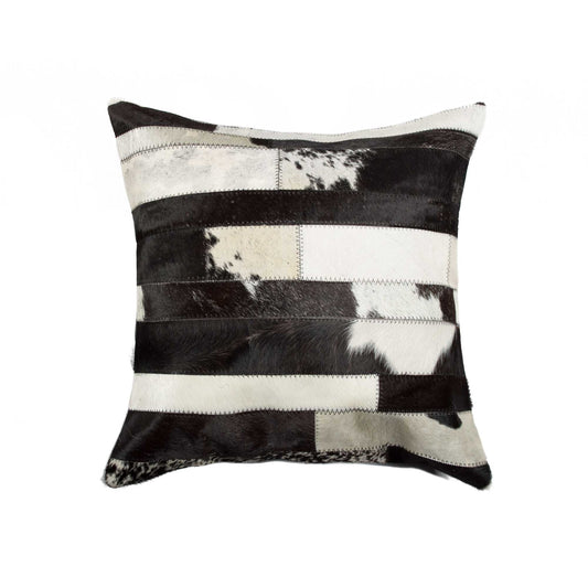 Madrid White Torino Kobe Cowhide Pillow