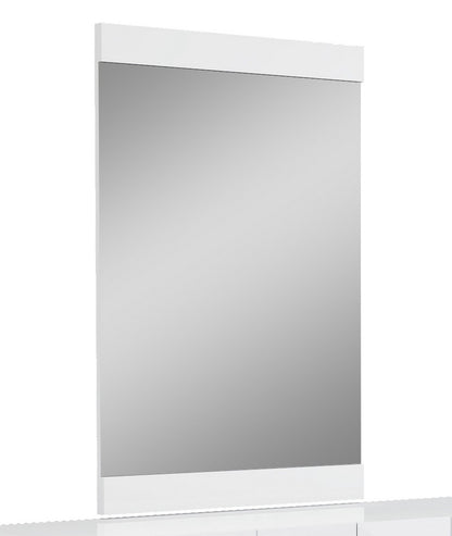 Superb White High Gloss Mirror