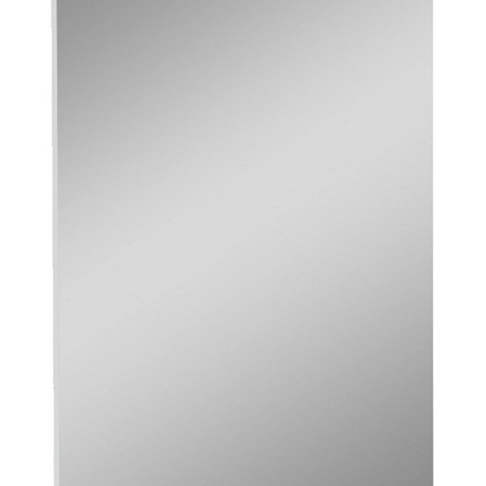 Superb White High Gloss Mirror