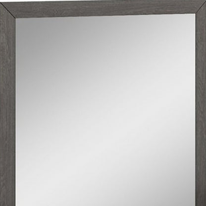 Refined Grey High Gloss Mirror