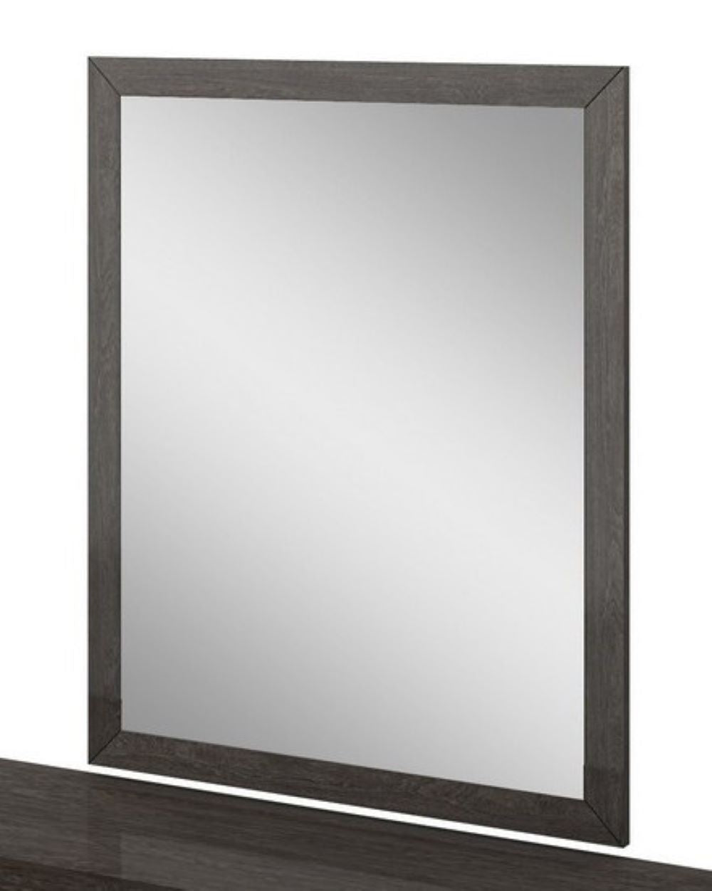 Refined Grey High Gloss Mirror