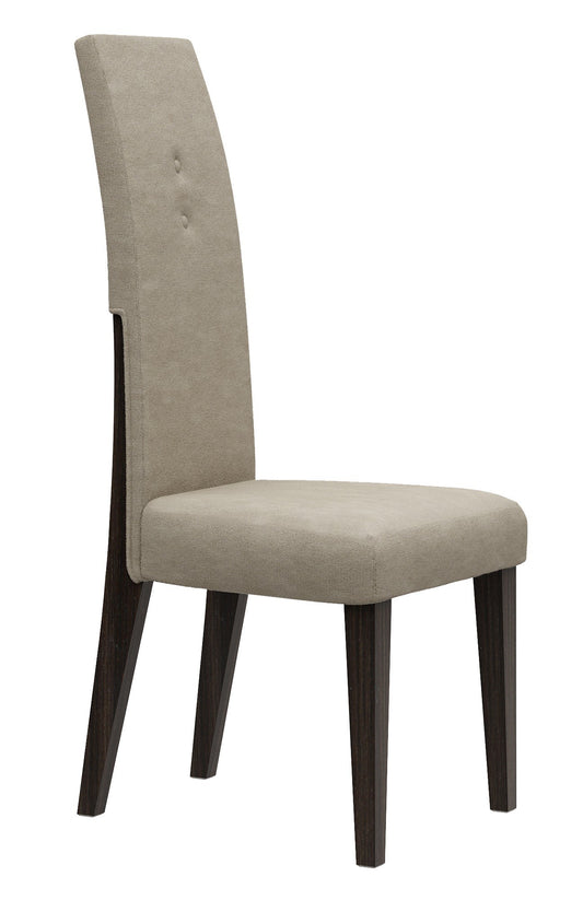 Brown & Espresso Microfiber Dining Chair - Set of 2