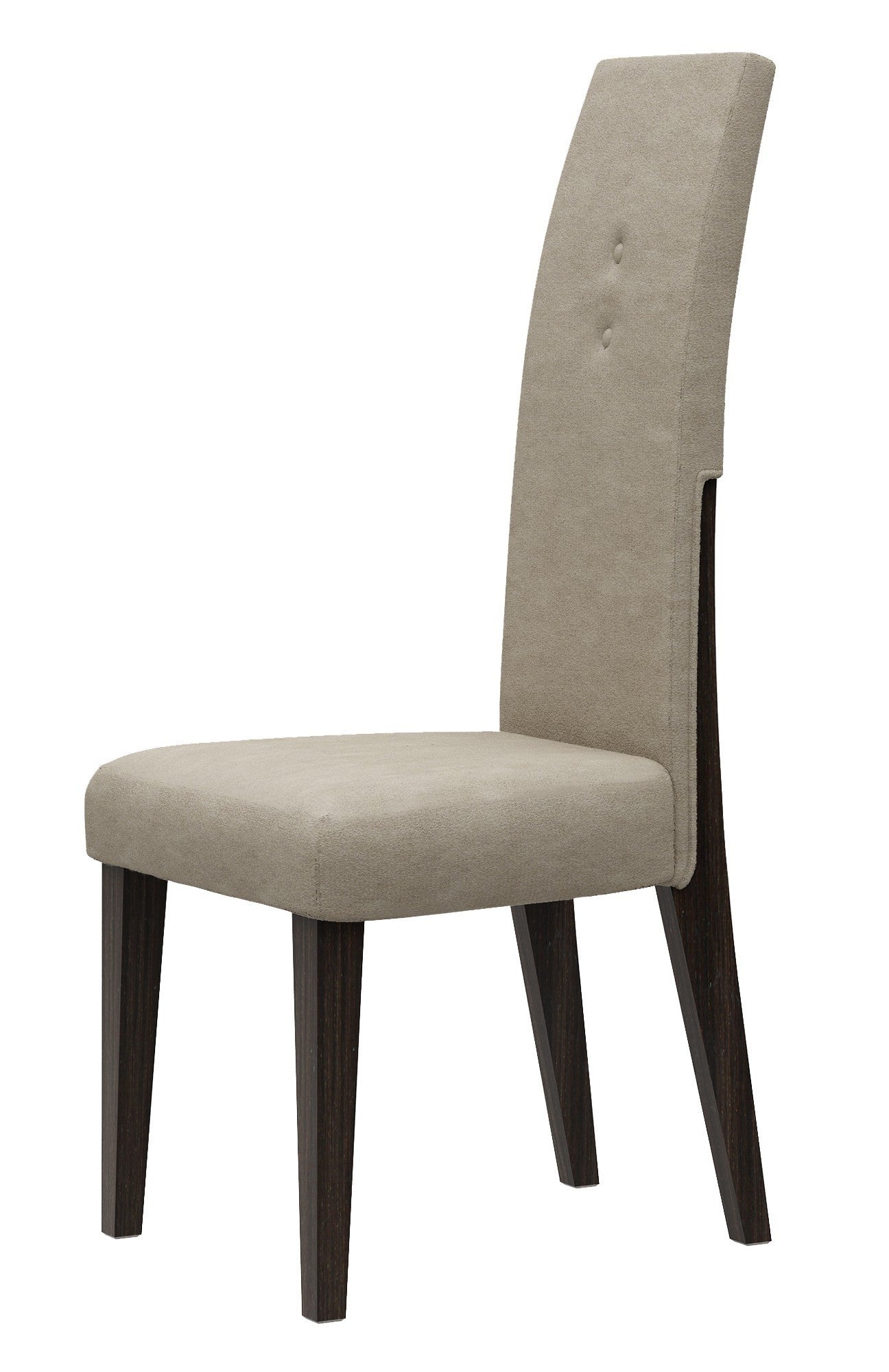 Brown & Espresso Microfiber Dining Chair - Set of 2