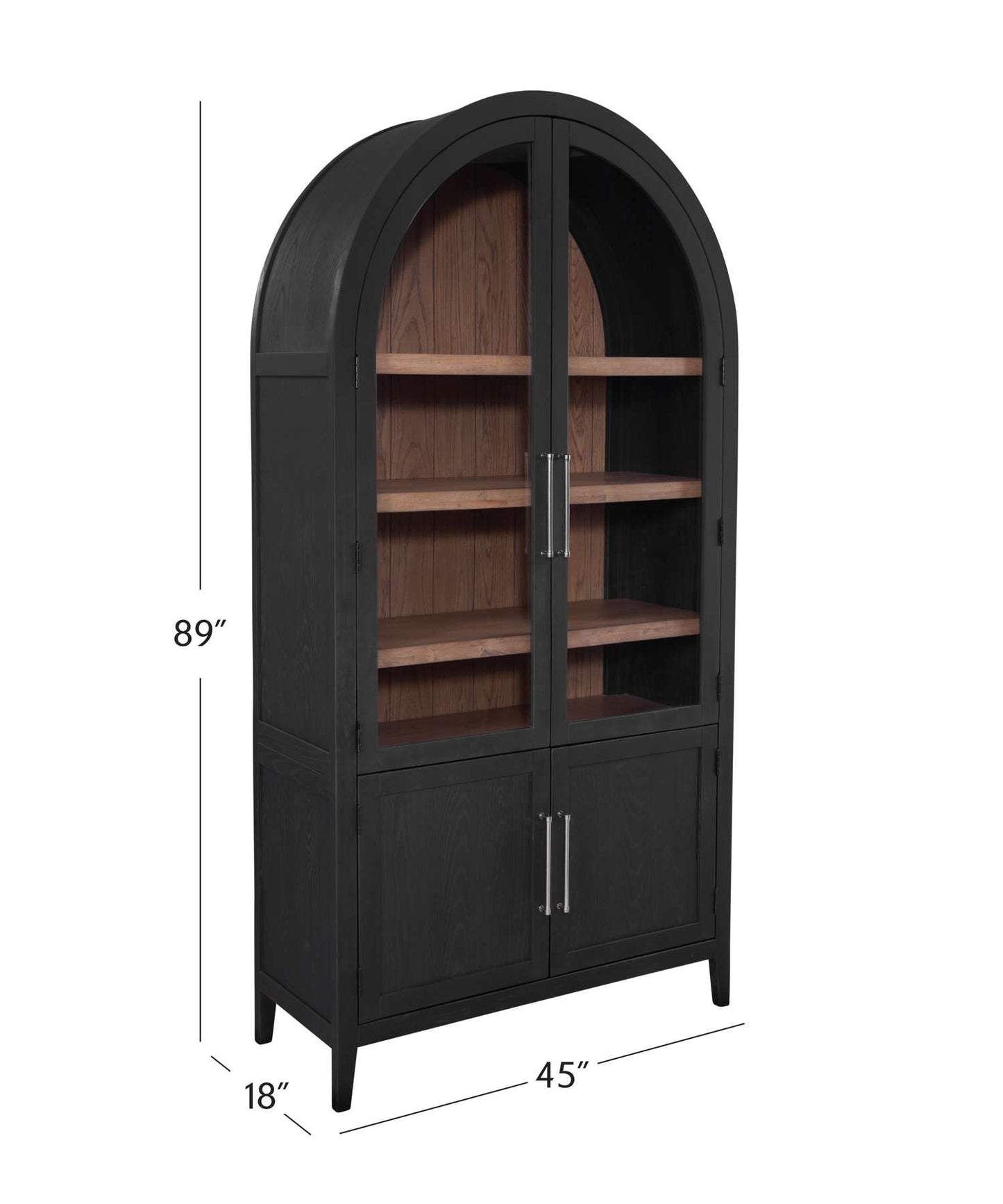 Fynn Display Cabinet - Dimensional