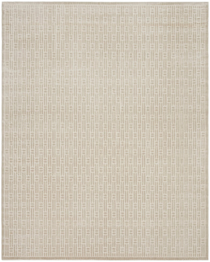 Nourison Charm Silver & Ivory Pet Friendly Machine Washable Rug - Main