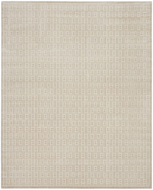 Nourison Charm Silver & Ivory Pet Friendly Machine Washable Rug - Main