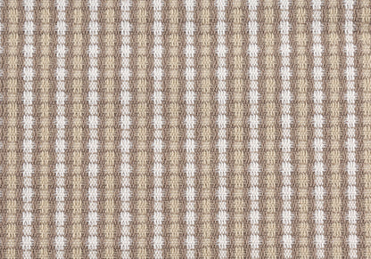Taupe Striped Pillow