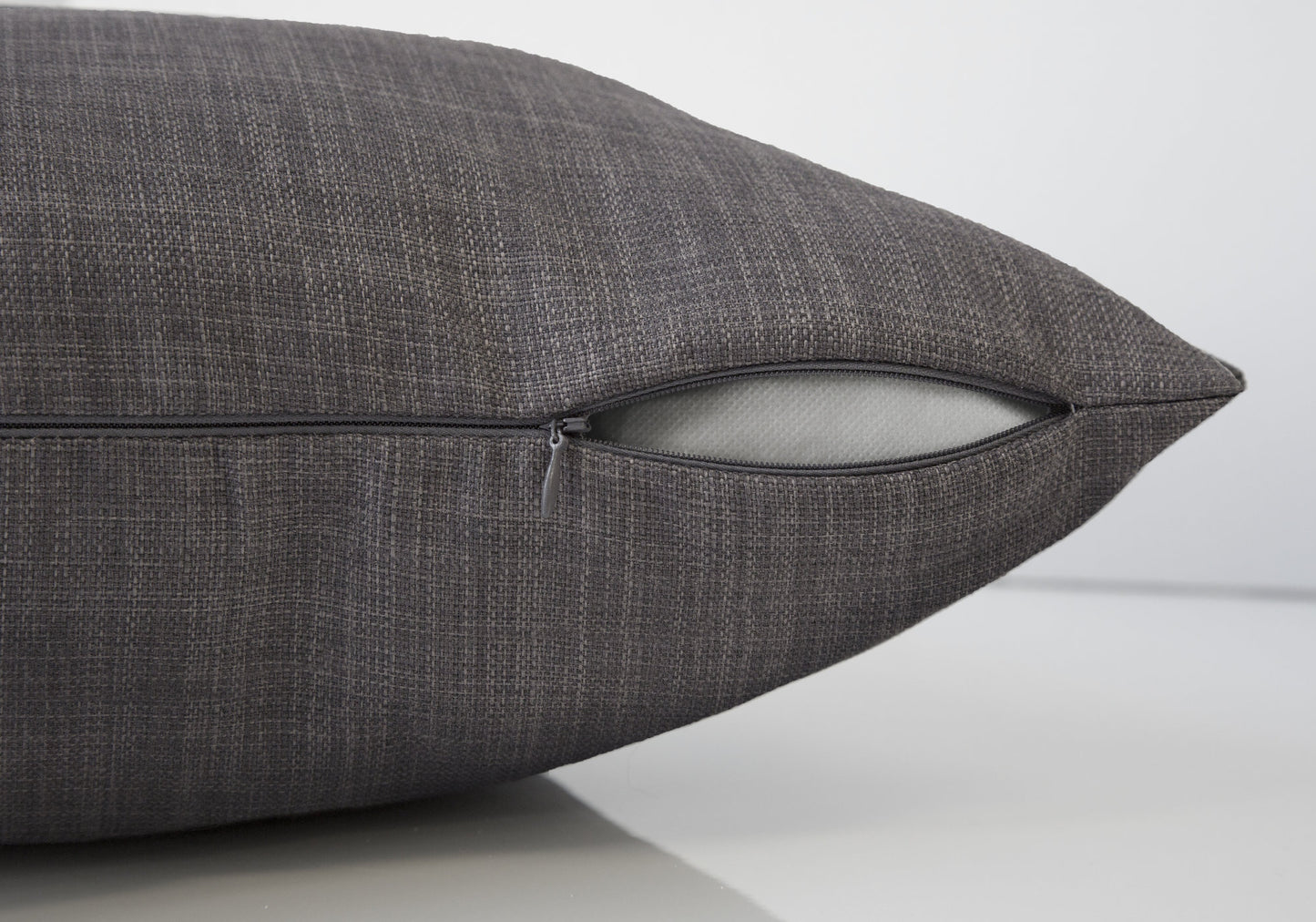 Gray Linen Pillow