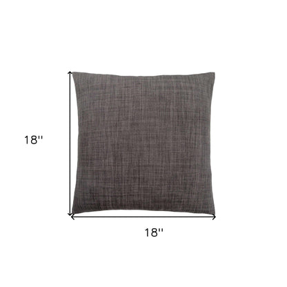 Gray Linen Pillow