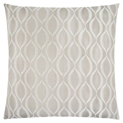 Taupe Ogee Pillow
