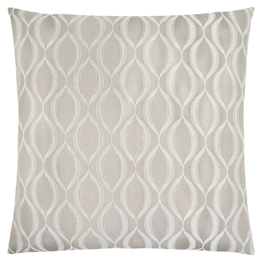 Taupe Ogee Pillow