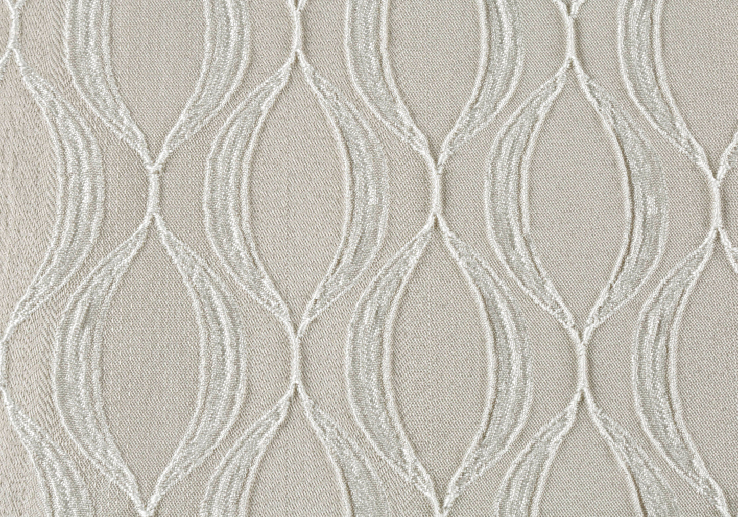 Taupe Ogee Pillow