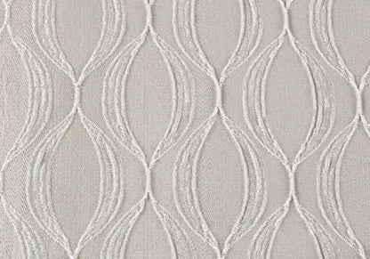 Taupe Ogee Pillow