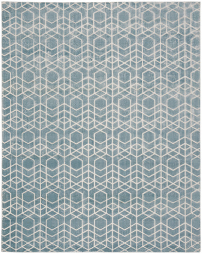 Nourison Charm Blue & Ivory Pet Friendly Machine Washable Rug - Main