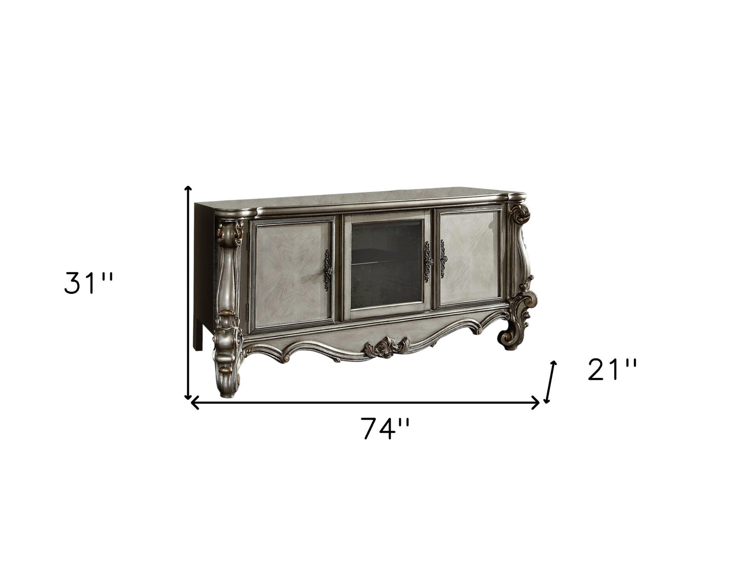Platinum Solid Wood Media Console