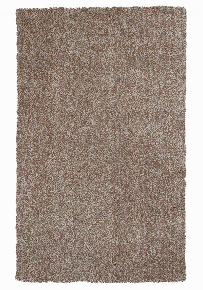 8 x 10 Polyester Beige Heather Rug