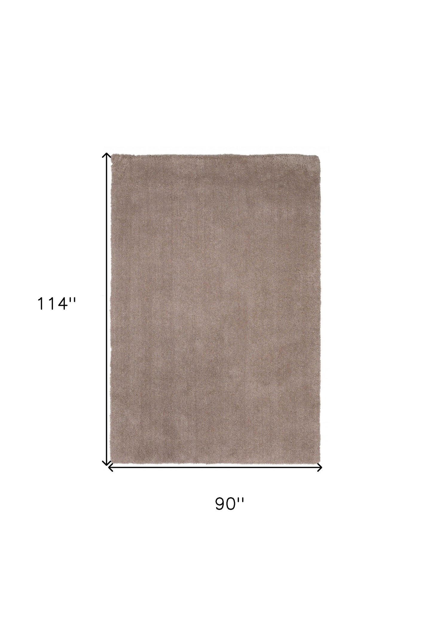 8 x 10  Polyester Beige Rug