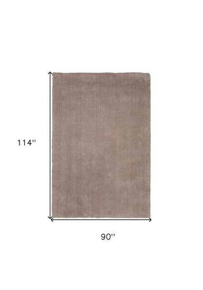 8 x 10  Polyester Beige Rug