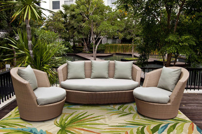 7 x 9  Uv Treated Polypropylene Sand Rug