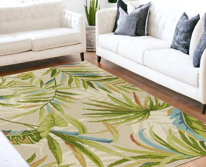 7 x 9  Uv Treated Polypropylene Sand Rug