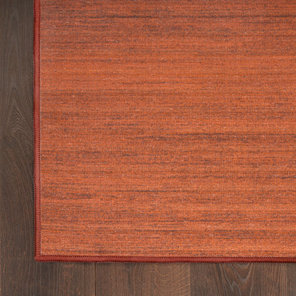 Nourison Essentials Loom Woven Brick Machine Washable Rug - Corner