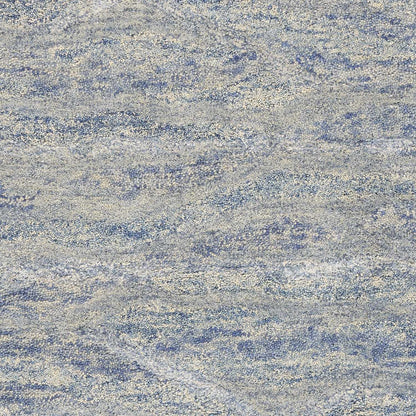 7 x 9 Wool & Viscose Ocean Blue Rug