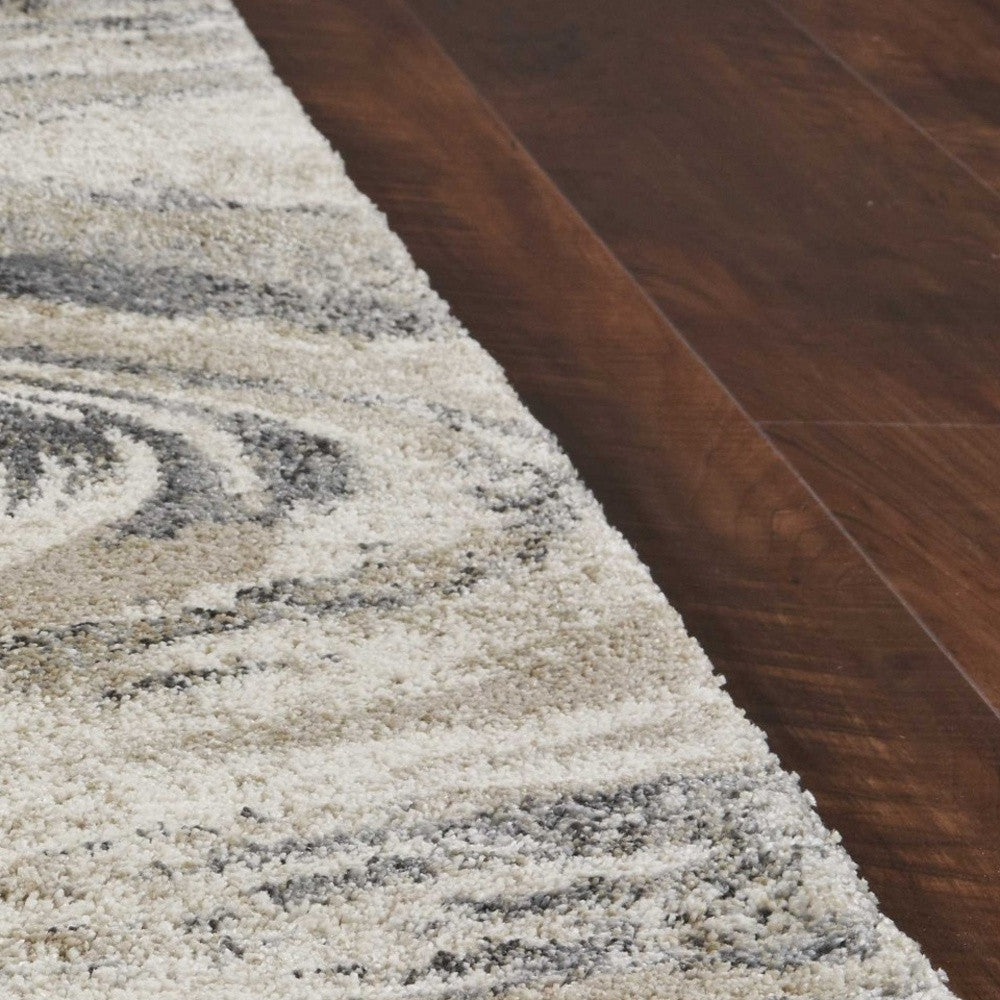 7 x 9  Polypropylene Natural Rug