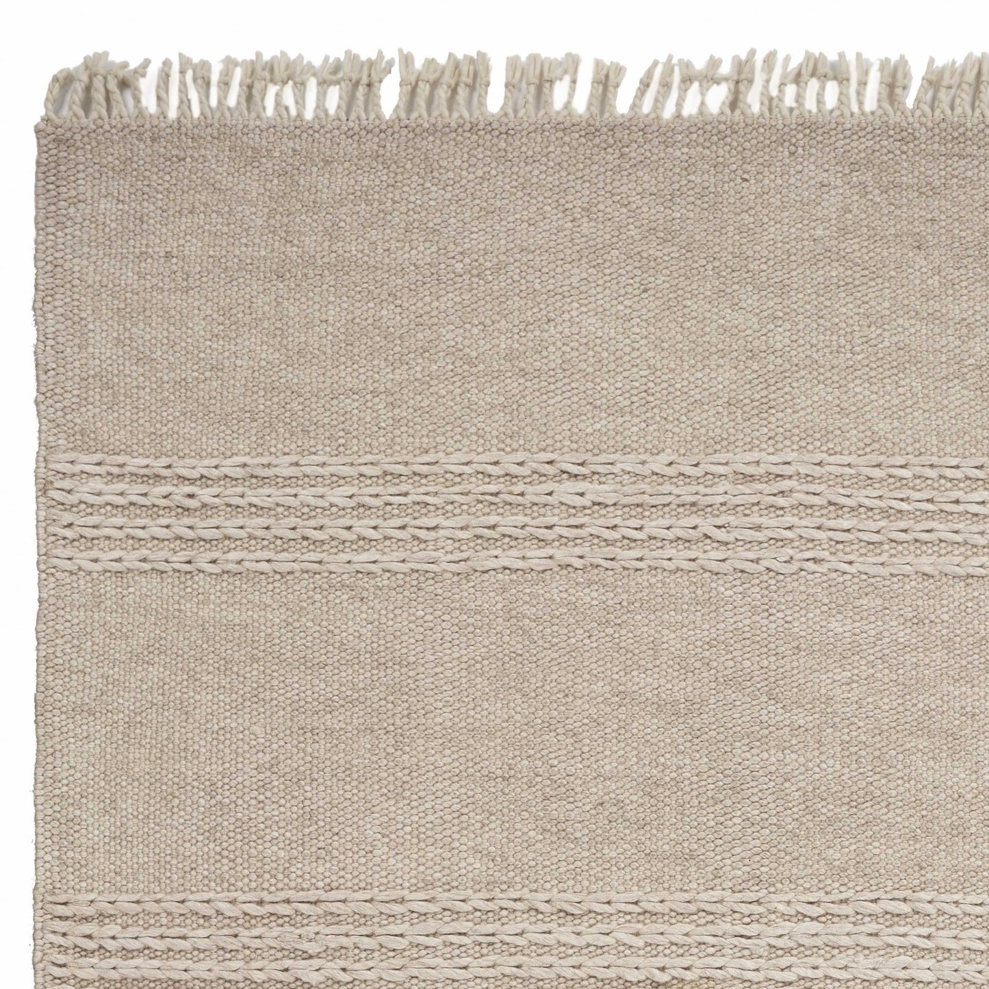 7 x 9  Wool Natural Rug