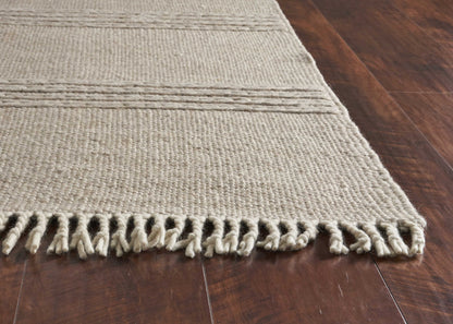 7 x 9  Wool Natural Rug