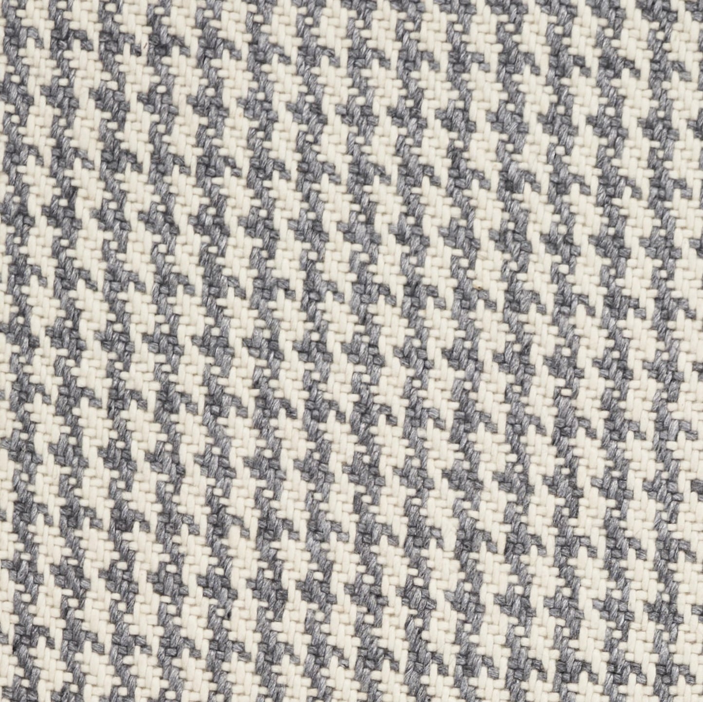 7 x 9 Gray & Ivory Wool Hand Woven Rug