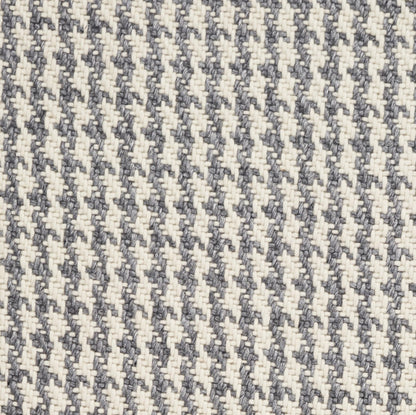 7 x 9 Gray & Ivory Wool Hand Woven Rug