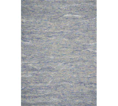 9 x 12 Ocean Blue Hand Tufted Indoor Rug