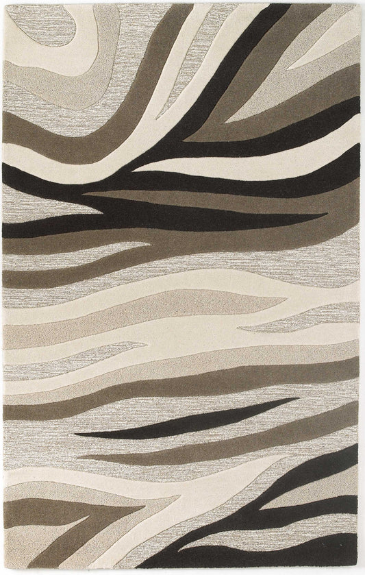 8 x 10 6 Wool Natural Rug