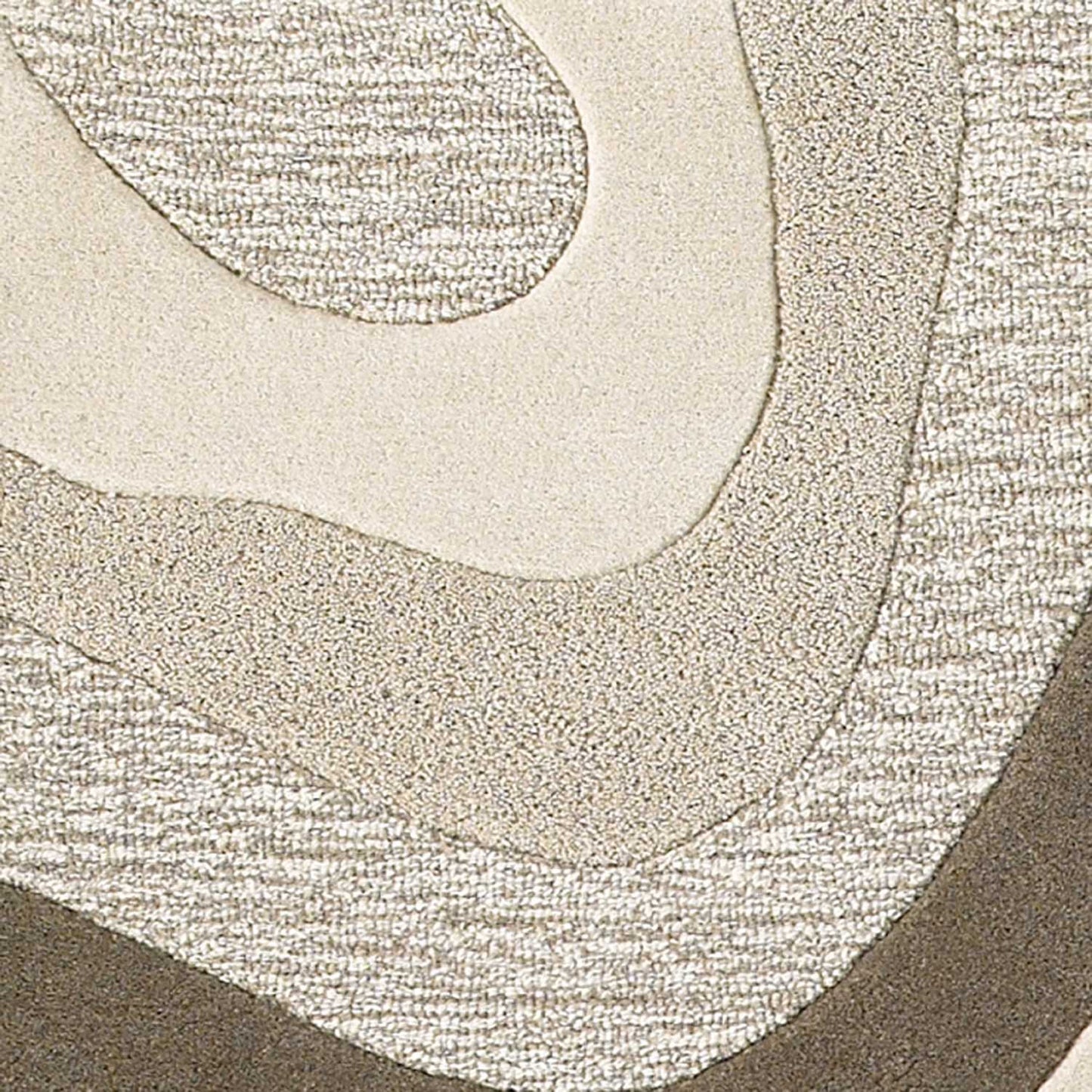 8 x 10 6 Wool Natural Rug