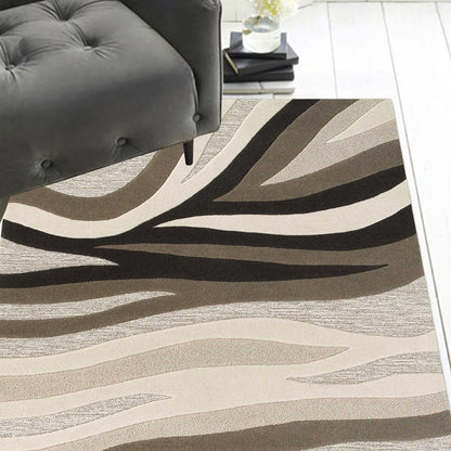 8 x 10 6 Wool Natural Rug