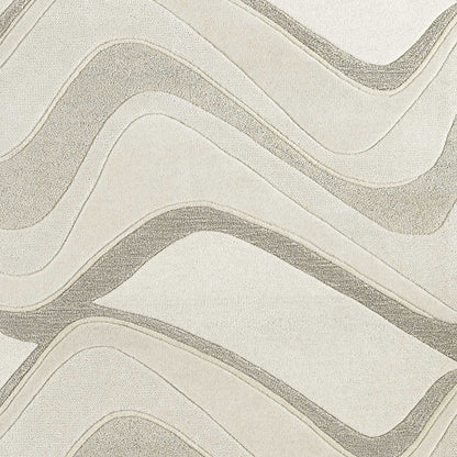 8 x 10 6 Wool Ivory  Rug
