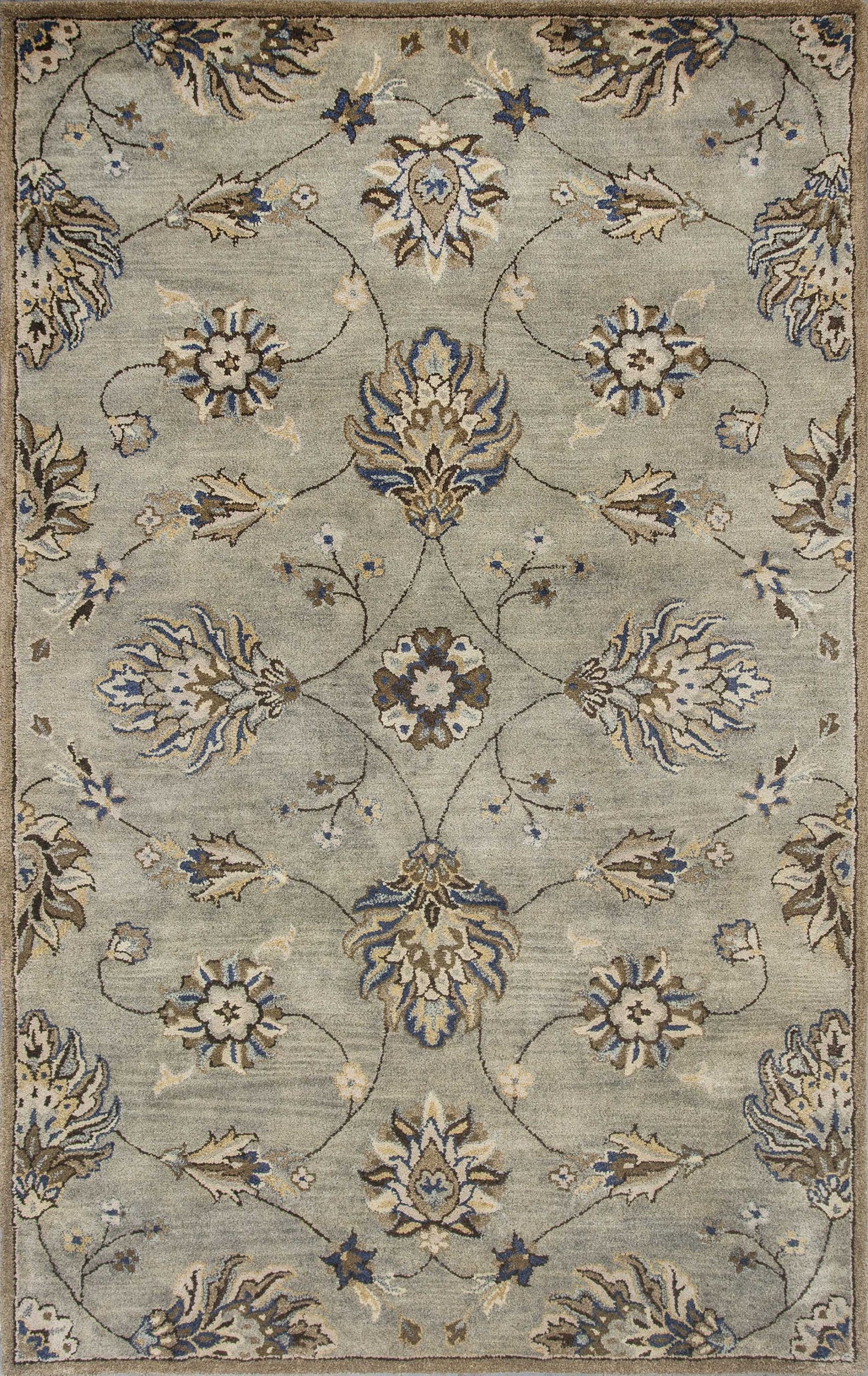 8 x 10 6 Wool Grey Rug