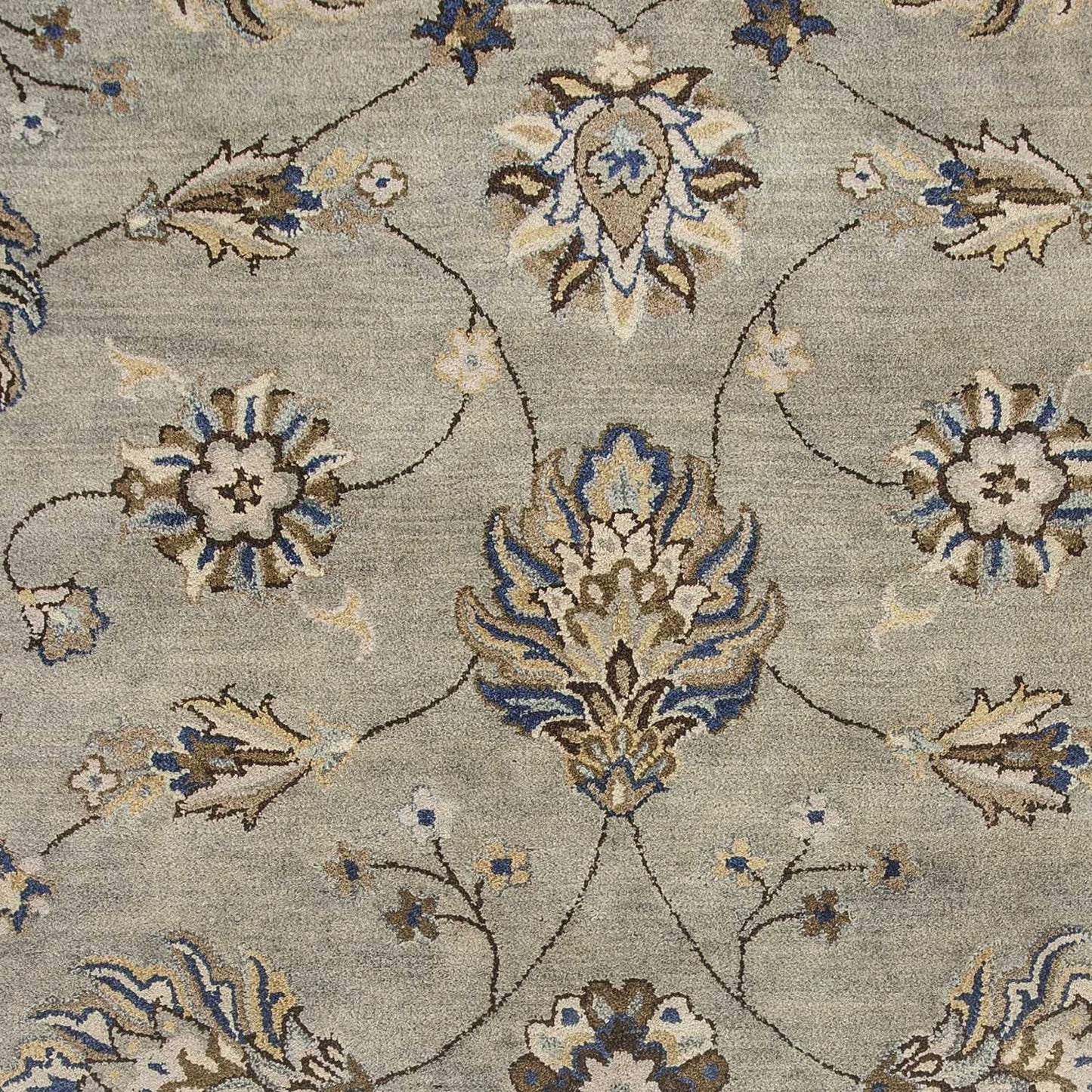 8 x 10 6 Wool Grey Rug