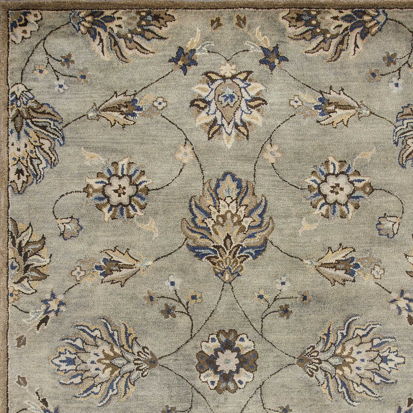 8 x 10 6 Wool Grey Rug