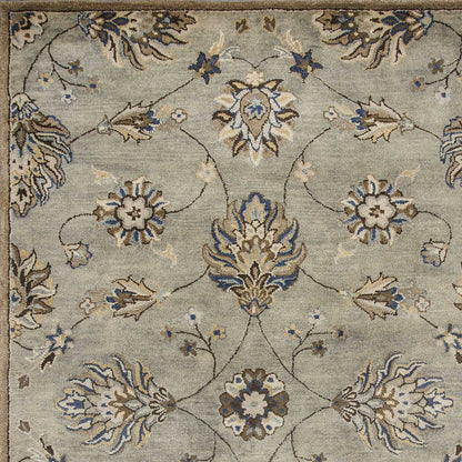 8 x 10 6 Wool Grey Rug